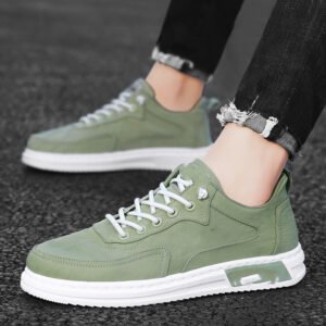 Spring New Breathable Canvas Shoes Men's Trendy All-matching Casual Sports Non-slip Wear-resistant Sneakers